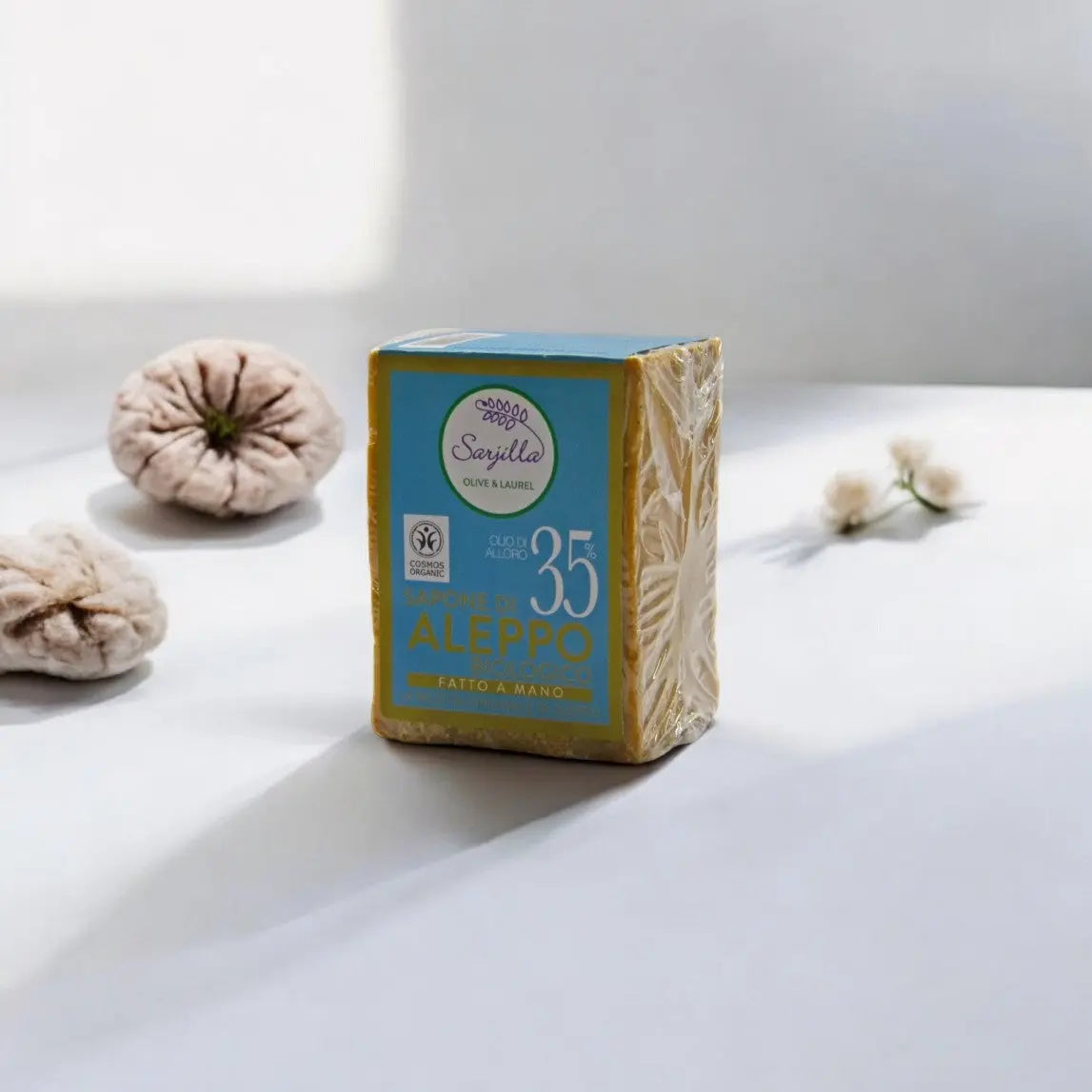 Sapone di Aleppo solido 35% Sarjilla